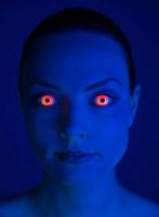 Лот: 11655998. Фото: 6. UV GLOW линзы, светящиеся в ультрафиолете...