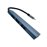 Лот: 25800149. Фото: 5. YESPLUS OTG TYPE-C to USB*4*3...
