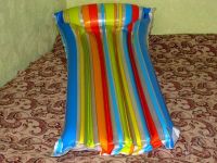 Лот: 408984. Фото: 3. Надувной пляжный матрас "Полоски... Спортивные товары