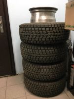 Лот: 8867254. Фото: 2. Комплект колес Pajero II Dunlop... Шины, Диски