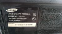 Лот: 18066584. Фото: 2. Видеомагнитофон кассетный Samsung... ТВ и видео