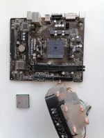 Лот: 15425978. Фото: 6. ASRock FM2A68M-DG3+ задняя планка...