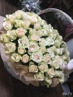 Лот: 12804092. Фото: 3. 101 РОЗА нежная в огромной корзине. Сувениры, подарки