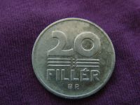 Лот: 5536857. Фото: 2. 20 филлеров 1969 год, Венгерская... Монеты