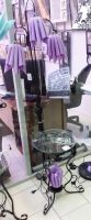Лот: 3595545. Фото: 3. Торшер напольный со стеклянным... Строительство и ремонт
