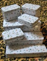 Лот: 5522585. Фото: 3. Набор жестяных банок Флатэн ИКЕА... Домашний быт