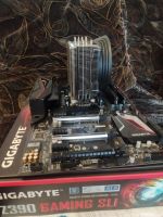 Лот: 19521729. Фото: 2. i7 8700k + Gigabyte z390 + 16gb... Комплектующие