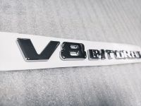 Лот: 12630900. Фото: 8. Шильдик на крылья V8 Biturbo хром...