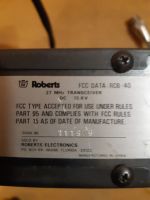Лот: 18345511. Фото: 3. Радиостанция Roberts RCB-40 27MHz... Смартфоны, связь, навигация