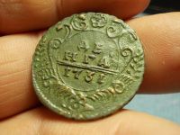 Лот: 17035500. Фото: 3. Денга 1731 года-УльтрА состояние... Коллекционирование, моделизм