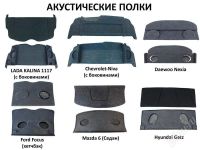 Лот: 275170. Фото: 3. Акустические полки для автомобилей... Авто, мото, водный транспорт