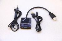 Лот: 8286278. Фото: 2. HDMI2VGA + Sound + USB переходник... Комплектующие