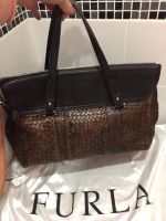 Лот: 10387980. Фото: 2. Сумка FURLA коричневая. Аксессуары