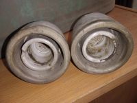 Лот: 15853932. Фото: 2. одним лотом .. изолятор фарфоровый... Электрооборудование