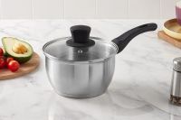 Лот: 23671861. Фото: 2. Ковш с крышкой BERKRAFT Novella. Посуда, кухонная утварь