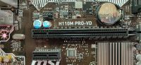 Лот: 24317482. Фото: 2. Мат. плата MSI H110M PRO-VD/LGA1151... Комплектующие