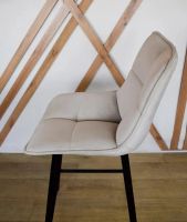 Лот: 20985841. Фото: 3. Стул полубарный PS102 ткань LATTE... Мебель