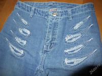 Лот: 2390178. Фото: 2. Бриджи джинсовые. Одежда и аксессуары