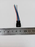 Лот: 23550543. Фото: 2. Штекер SM-4P провод 9см 17654. Радиодетали  (электронные компоненты)
