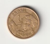 Лот: 16344066. Фото: 2. Бразилия 10 сентаво 2003. Монеты
