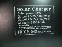 Лот: 4017798. Фото: 2. Солнечная батарея 30 000mAh. Аксессуары