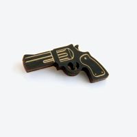 Лот: 13068107. Фото: 2. Значок пистолет | Colt Phyton... Ручная работа