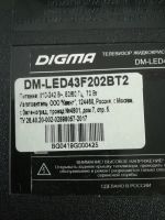 Лот: 25643755. Фото: 4. MAIN CV512H-U42,TV DIGMA DM-LED43F202BT2. Красноярск