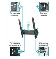 Лот: 18276659. Фото: 8. Кронштейн для LCD/LED тв 32"-55...