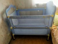 Лот: 16946965. Фото: 2. Детская металлическая кровать-манеж... Детская мебель