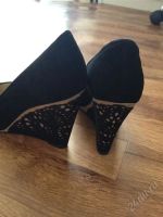 Лот: 2942267. Фото: 3. Туфли женские, размер 36-37, замша... Одежда, обувь, галантерея