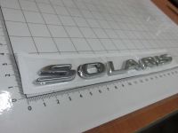 Лот: 10655209. Фото: 2. Эмблема шильдик Solaris для автомобилей... Автохимия, масла, тюнинг