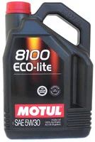 Лот: 6745146. Фото: 2. motul 8100 eco-lite 5w30. Автохимия, масла, тюнинг