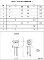Лот: 19854400. Фото: 3. транзистор BJT BD140 (КТ814В... Красноярск