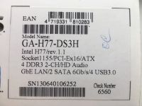 Лот: 11868471. Фото: 4. Gigabyte h77-ds3h. Красноярск