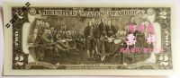 Лот: 23683776. Фото: 2. США 2 доллара тренировочная счетная... Банкноты