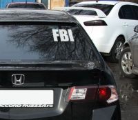 Лот: 3870971. Фото: 2. Наклейка на авто "FBI. Female... Автохимия, масла, тюнинг