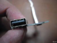 Лот: 8148069. Фото: 3. Плата с USB портом на шлейфе для... Компьютеры, оргтехника, канцтовары
