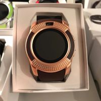 Лот: 15575573. Фото: 4. Умные часы Smart watch V8 золотистые...