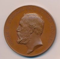 Лот: 10803502. Фото: 2. Швеция 1891 Медаль Гётеборг 17-я... Значки, медали, жетоны