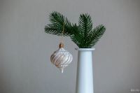 Лот: 17275143. Фото: 2. Елочные игрушки (золотистые) Handmade... Ручная работа