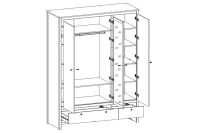 Лот: 23919490. Фото: 5. Шкаф Hoff Loft