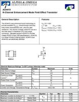 Лот: 12477393. Фото: 2. транзистор FET AO4410, 30V, 18A... Радиодетали  (электронные компоненты)