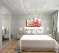 Лот: 6882600. Фото: 2. Модульная картина Дыхание весны... Картины, панно