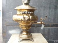 Лот: 9587167. Фото: 3. Самовар ваза медальонами. Домашний быт