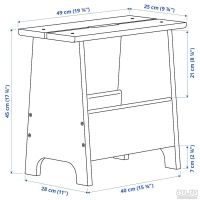 Лот: 17995833. Фото: 9. Табурет с ящиком новый IKEA Икеа...