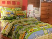 Лот: 12206301. Фото: 5. Постельный комплект Машинки