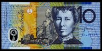 Лот: 7111837. Фото: 2. Австралия 10 долларов пластик... Банкноты