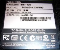 Лот: 2482300. Фото: 3. Ноутбук Toshiba SATELLITE T110-12G... Компьютеры, оргтехника, канцтовары