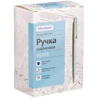 Лот: 20034790. Фото: 3. Ручка шариковая OfficeSpace "Silver... Компьютеры, оргтехника, канцтовары