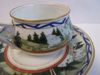 Лот: 18197511. Фото: 7. Чайная пара Корнилов до 1917 г...